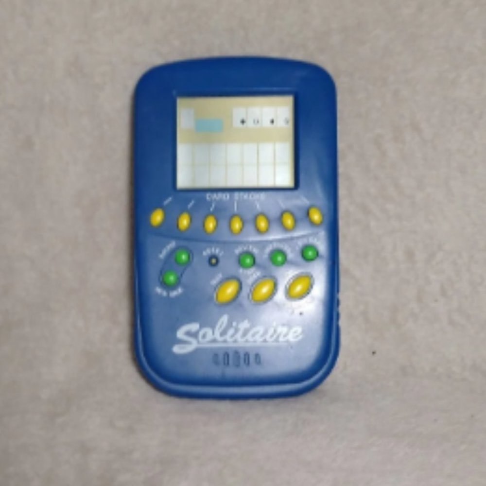 Solitaire Handheld Gaming Console